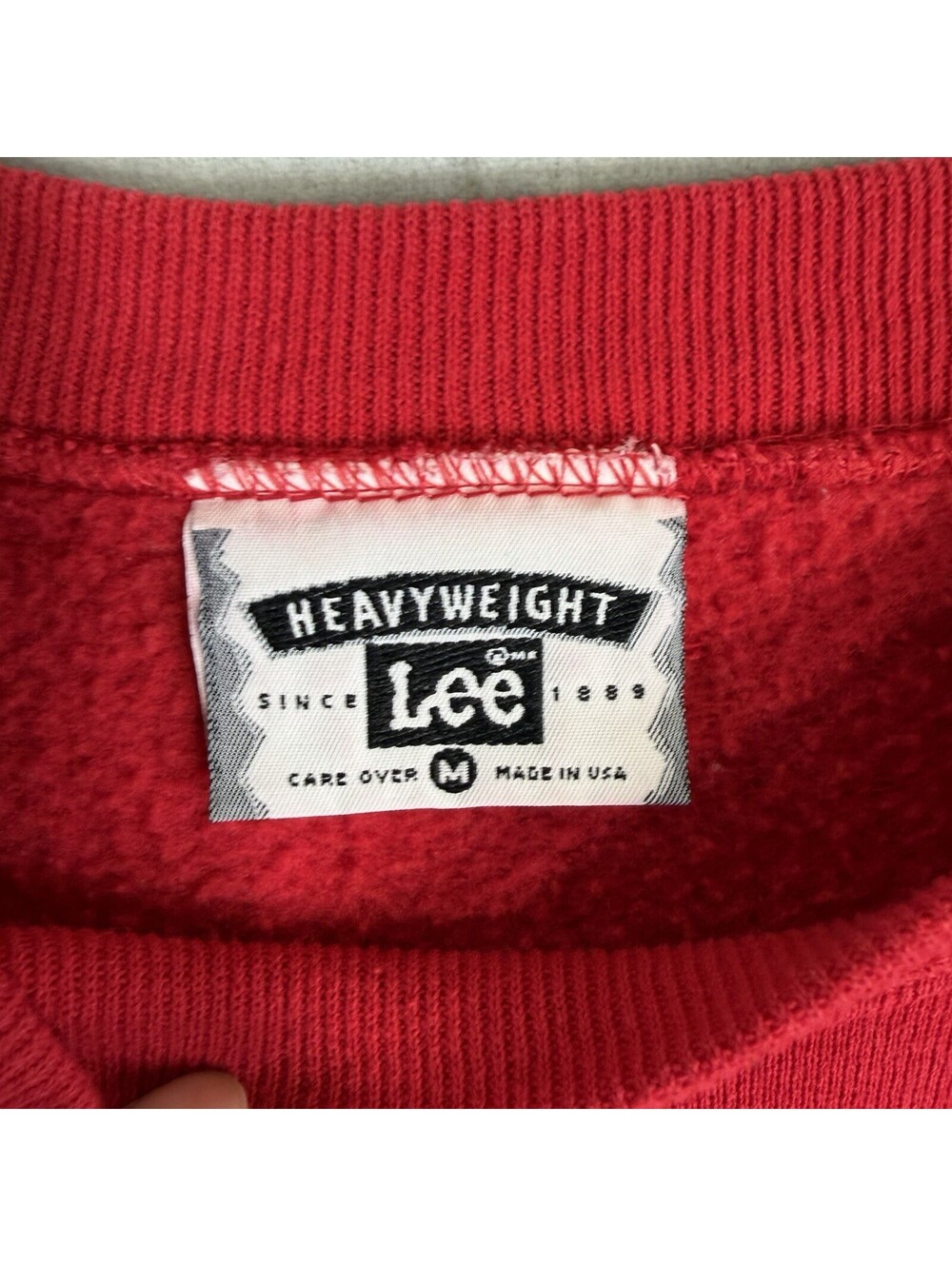 Vintage 90s Prague Sweatshirt Mens Medium Lee Ceska Republika Czech Republic - Picture 5 of 8
